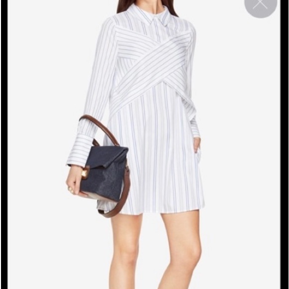 Bcbgmaxazria Shirt Dress - Picture 2 of 7